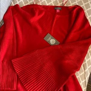 Vince Camuto red sweater